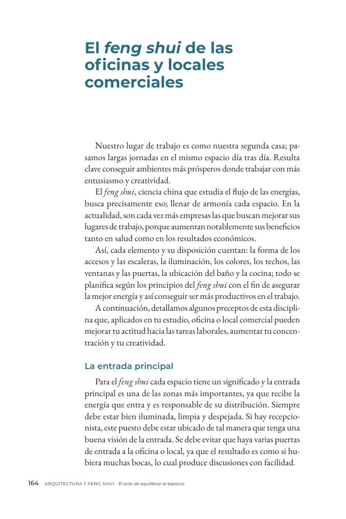 Feng Shui aplicado a oficinas y locales comerciales